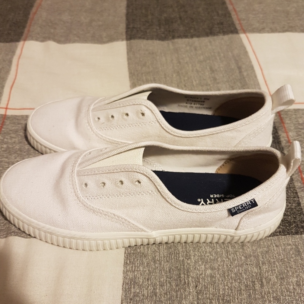 Sperry top-sider slip-on.